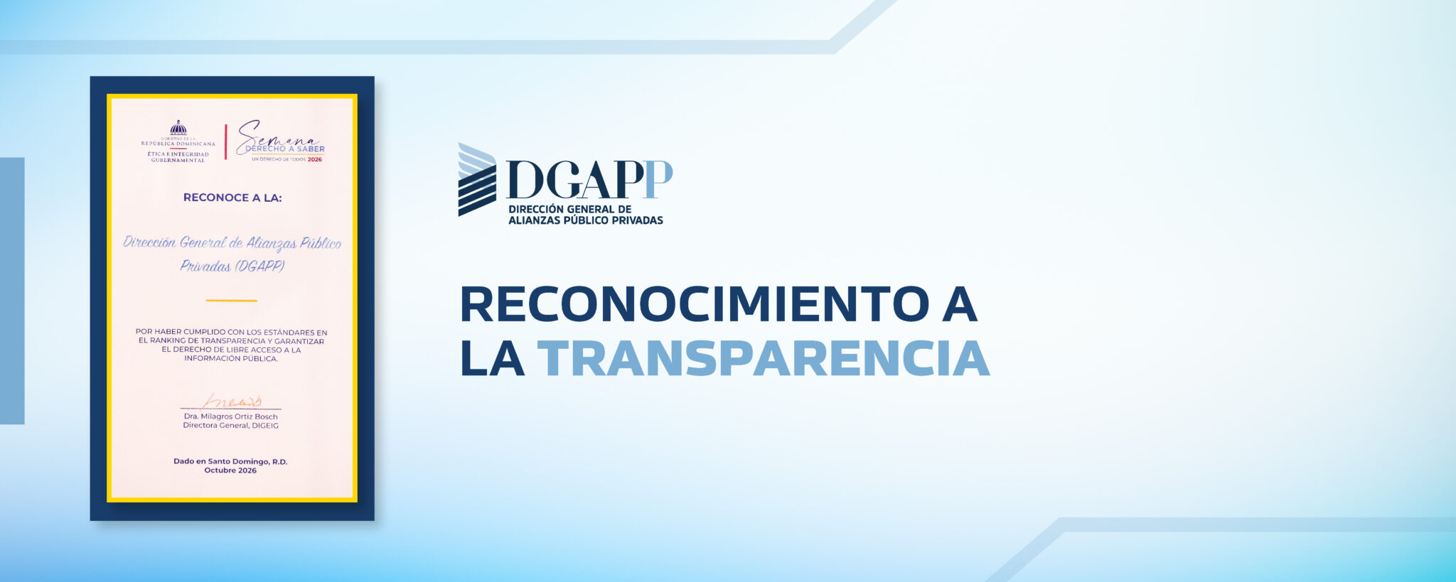 Banner transparencia